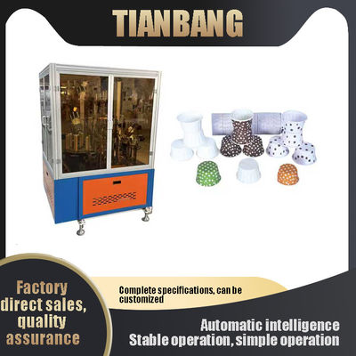 jakość  Curling Cake Cup Making Machine Automatic With Schneider AC Contactor fabryka