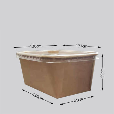 Jednorazowa maszyna do pakowania fast foodów z papieru pakowego Kwadratowa lekka żywność na wynos CHW-1000M